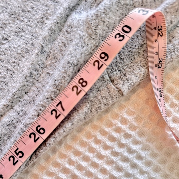 DONNA KARAN Ultra Soft Grey Jogger Pants Wide Leg Loungewear Joggers w Pockets - Picture 12 of 13